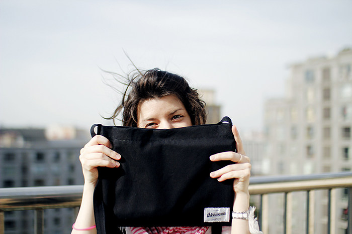 Sacoche pour vélo mixte THREEMIN - Ref 2221007 Image 12