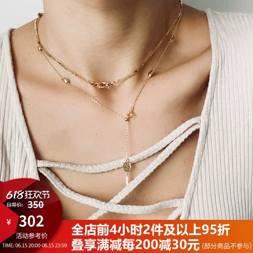 Heyjewel Lhwindsor Windsor Jewelry Coffee Coffee Bean Celacoli Chain Европейская и американская ожерелье для ветра