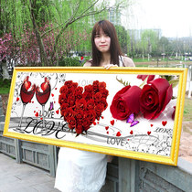 Wedding 2021 new style couple cross stitch thread embroidery living room diamond painting full diamond romantic love series bedroom wedding