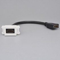 Type 120 with line HDMI HD Module mother to mother 2 0HDMI high-definition extension cord wall plug features