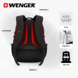 Wenger, нож, рюкзак, вместительный и большой ноутбук, водоотталкивающая защитная сумка, Швейцария, бизнес-версия, 612011b
