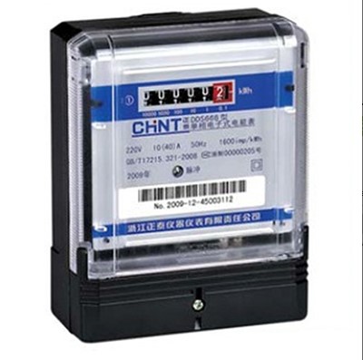 Zhengtai electric meter electronic single-phase DDS666 220V 10 (40) A 1 scooters-Taobao
