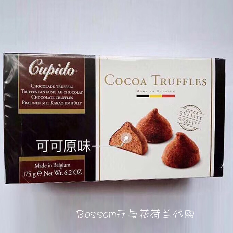 Spot Holland Belgium gupido truffle chocolate Cabo Coco Cream Champagne Flavor 175g