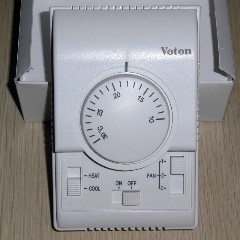 Factory direct sales Wharton VOTON central air conditioning thermostat temperature control switch fan coil controller knob type