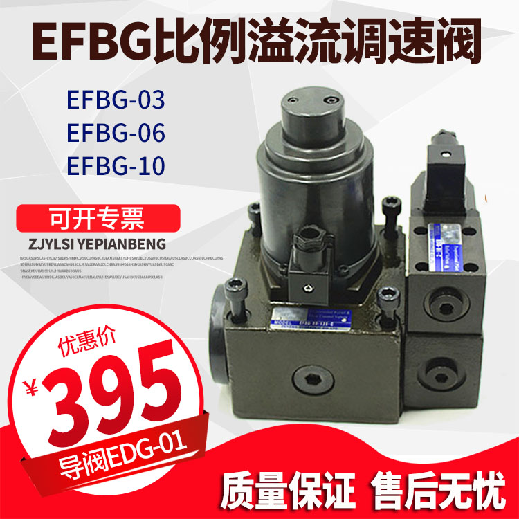 Injection molding machine pressure double proportional valve electro-hydraulic relief valve EFBG-03-125-C B H EFBG-06-250- C