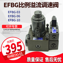 Injection molding machine Pressure double proportional valve electrohydraulic overflow valve EFBG-03-125-C B H EFBG-06-250-C