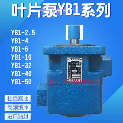 Vane pump YB1-2 5 4 6 10 12 16 20 25 32 40 50 63 80 100 Hydraulic oil pump
