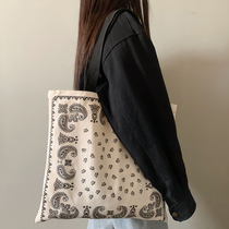 New Leisure Large Capacity Womens Bag Commuter Class Canvas Bag College Students Small Crowdpack Sails Bag bag Package