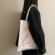 Bag Bag Woman Large Capacity 100 Hitch Art Handbag Small Crowdsourced Sails Bunbag Commuter Bag Single Shoulder Bag
