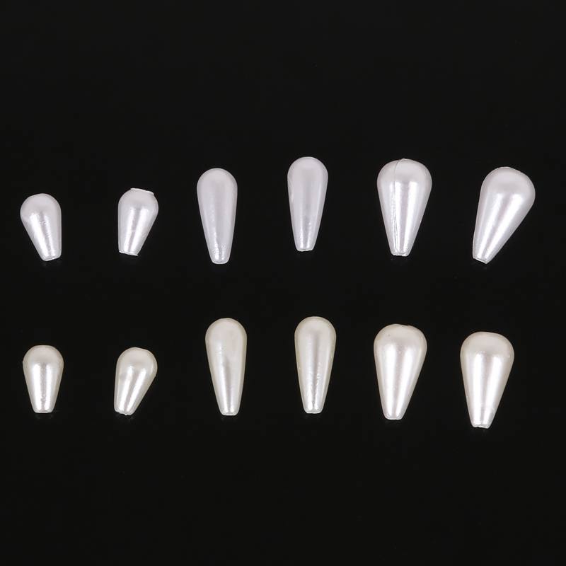 1 Set Imitation Pearl Water Droplets DIY Jewelry Accessories Beads display picture 2