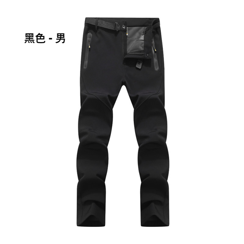 Punch Pants Woman Winter Autumn Winter Outside to increase Warmth Plus Suede Thickened Waterproof Light And Thin Women's Fitness Outdoor Pants Men