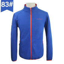 Spring and autumn fleece clothes for women and men outdoor sports fitness pullover jacket liner cold-proof and warm fleece