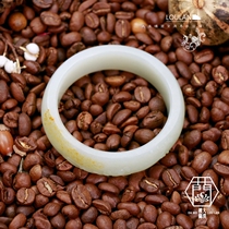 (Focus on QUALITY)Desert Loulan collection Xinjiang Hetian jade seed material white jade carved bracelet inner diameter 56MM