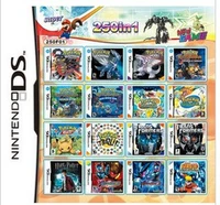 NDS NDSL NDSI 3DS LL 2DS 3DS Bộ sưu tập thẻ trò chơi Pokemon 250F01 - DS / 3DS kết hợp hình dán 3d cho máy chơi game