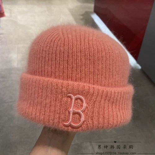 Корейская шляпа MLB Winter NY Yanji Команда Письмо, кролика, кроличья нагревание, шляпа, шляпа, холодная шляпа 3abnmf226