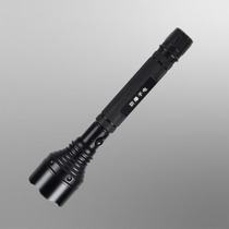 Extended CREE high-light flashlight Concentrated waterproof rechargeable security patrol long-range dimming tube Outdoor