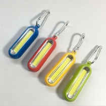 Cross-border No 7 1 section COB with keychain light backpack hanging buckle Small night light mountaineering tent night run mini cute