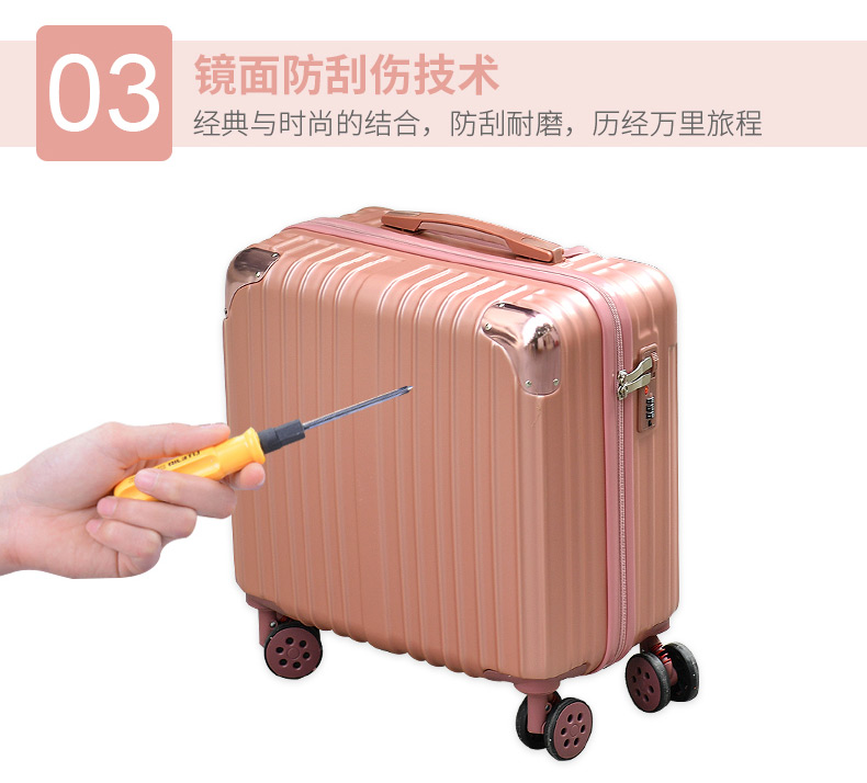 Mật khẩu mini nhẹ lên máy 18 inch 20 xe đẩy nhỏ trường hợp nữ phiên bản Hàn Quốc của vali nam nhỏ vali tươi vali kéo giá rẻ 100k