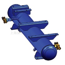 24L horizontal refrigerant reservoir is used in 30HP quick freezing warehouse or tunnel matching S6F30 2Y compressor