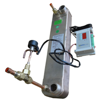 13000kcal heat pump water heater two-unit assembly matched with 6P compressor for 15KW fluid heating system