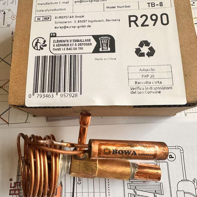 1,6000Btu, R290 Thermal Expansion Valve Matches 2Hp Fully Sealed Scroll Compressors Such as Zb15Kqe 1,6000Btu, R290 Thermal Expansion Valve Matches 2Hp Fully Sealed Scroll Compressors Such as Zb15Kqe