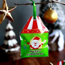 Christmas House biscuit bags gift bags candy packaging flat pocket jewelry bags 100 prices