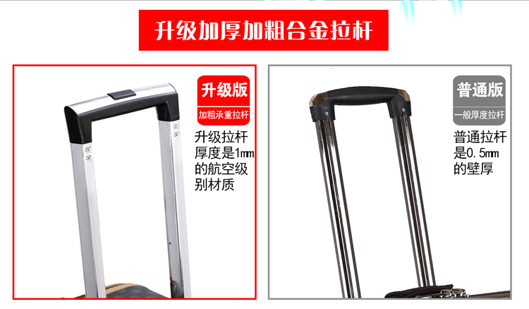 Vali công suất lớn bánh xe phổ thông nam 24 hộp mật khẩu Túi vải du lịch Oxford 28 26 inch trường hợp xe đẩy học sinh vali samsonite