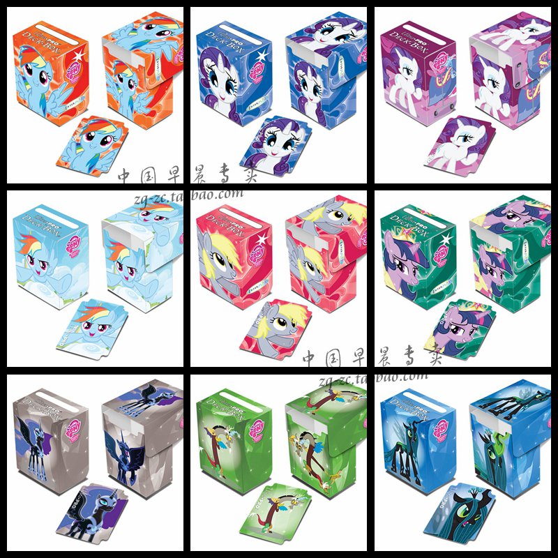 Ultra PRO PONY Rainbow PONY card box card box Fire Emblem TCG card box magic wind and cloud Game King PONY
