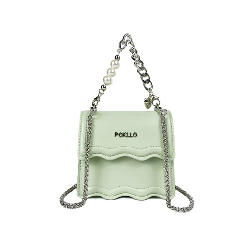 猫菲 Дизайнерская оригинальная цепь из жемчуга, сумка через плечо, универсальный ремешок для сумки