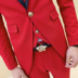 Mới tuxedo hộp đêm váy cưới phiên bản Hàn Quốc của bộ đồ mỏng phù hợp với thời trang phù hợp với ba mảnh trắng nam áo khoác nam Suit phù hợp