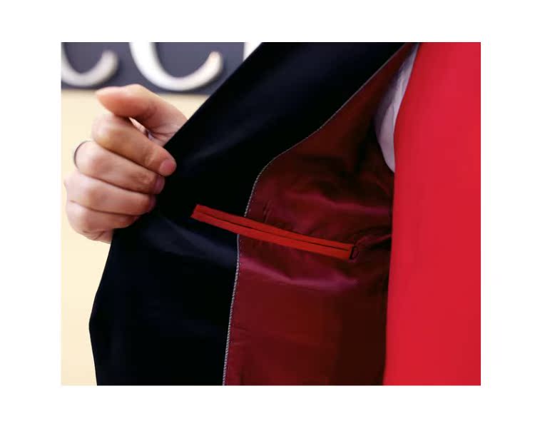 Mới tuxedo hộp đêm váy cưới phiên bản Hàn Quốc của bộ đồ mỏng phù hợp với thời trang phù hợp với ba mảnh trắng nam áo khoác nam