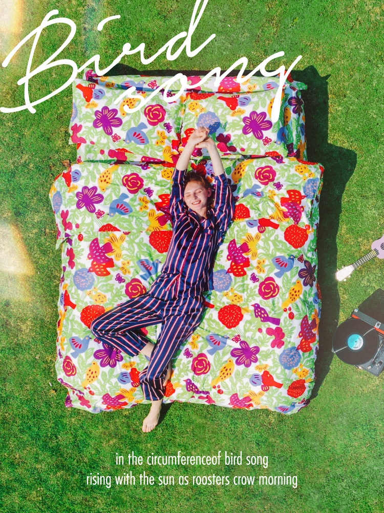 CastleGarden Pure Cotton Independent Collection Bag Flower Quilt Cover Four Pieces Bed Set Bed Kit 