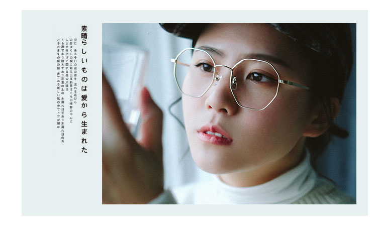 Mi Ba kính Nhật cận thị nữ tính cách hoang dã có thể được trang bị chống Blu-ray sinh viên văn học siêu nhẹ đa giác khung lớn kính đen
