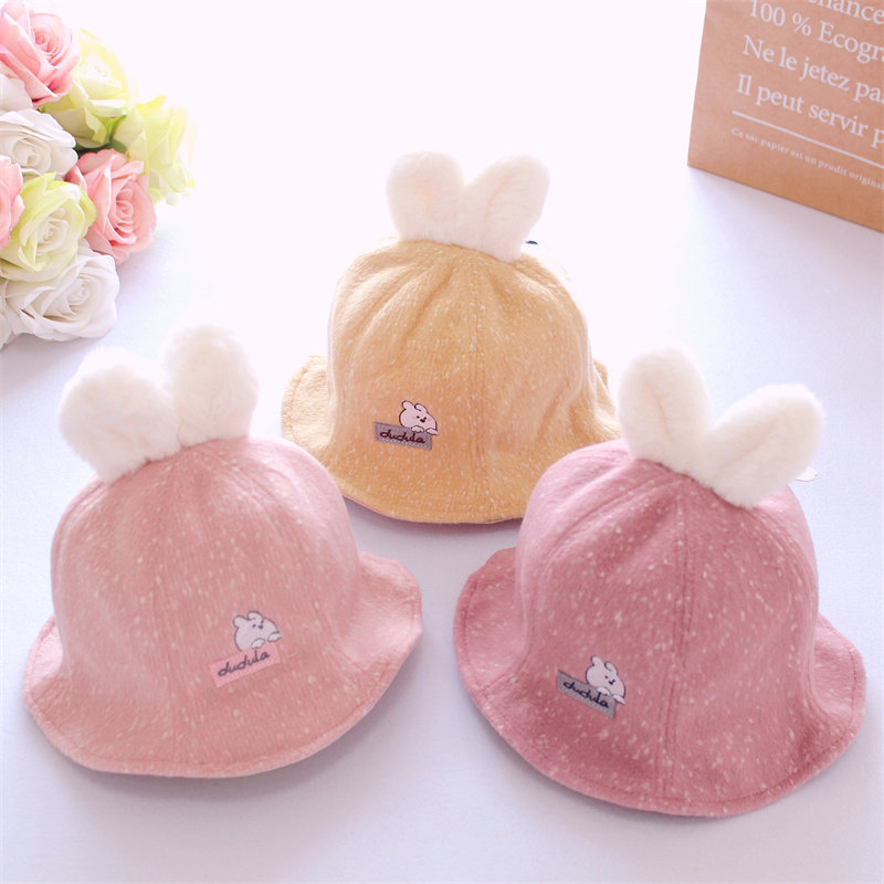 Tuk-tuk baby hat autumn winter thickened baby boy girl child sunhat infant pelvic hat fisherman hat