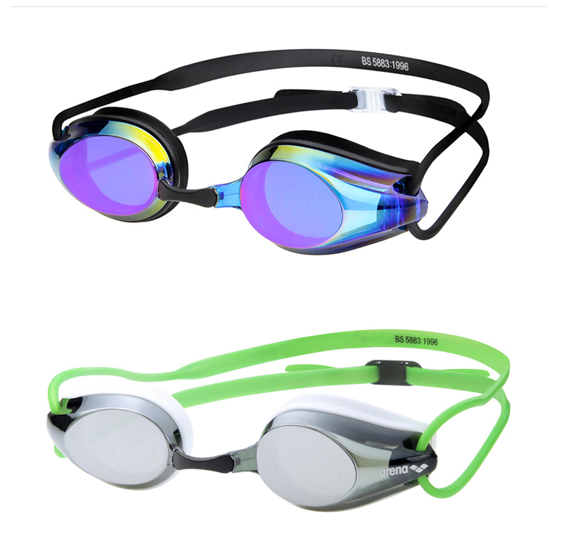 Kính râm Arena nam và nữ chuyên nghiệp sơn chống sương mù HD kính bơi không thấm nước đào tạo kính bơi - Goggles kính bơi thi đấu