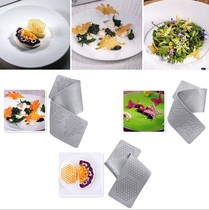 Molecular Cuisine Creative Plate Decoration Thin Crispy Mold Butterfly Honeycomb Lace Silicone Mold Chocolate Decoration