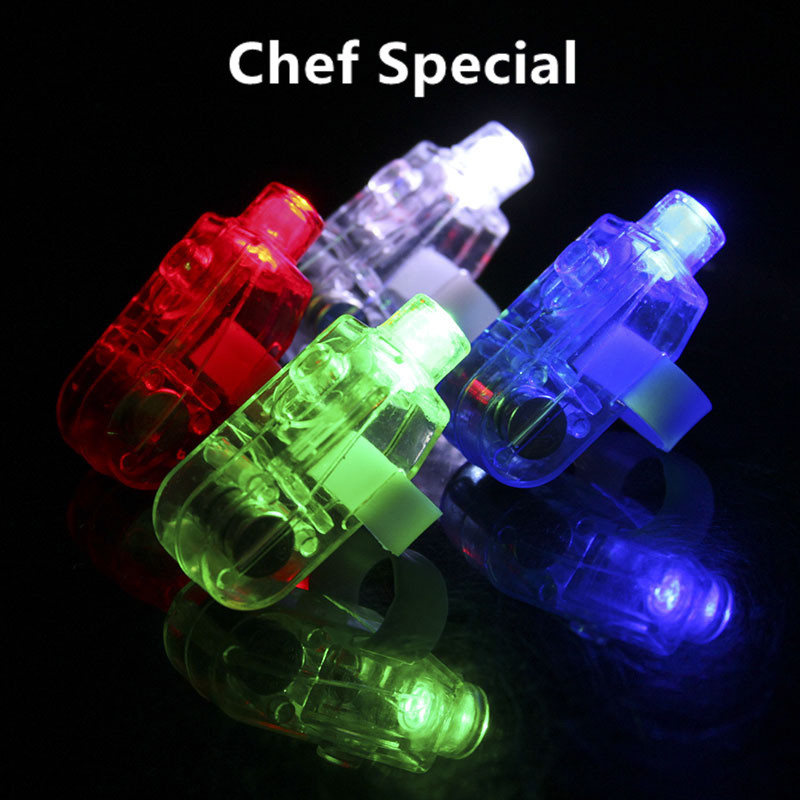 Colorful sashimi light Flash ice sculpture light Sashimi light Glowing ice cube light Finger light Sashimi light 10pcs