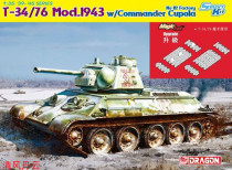 Pre-sale Veyron DRAGON 6621 1 35 Soviet T-34 76 tank 1943 nian type 112 Factory