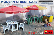 MiniArt 35610 1 35 Modern Street Cafe