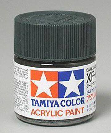 TAMIYA FIELDS PALACE MODEL WATER-BASED PAINT XF 61 XF61 XF-61 extinction dark green 81761