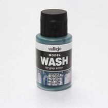 Spain vallejo (AV paint) water-based stain washing exudate liquid 76524 blue gray 35ML