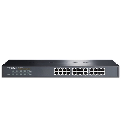 TP - LINK24 port switch TL - SF1024S iron shell rack - type energy saving type