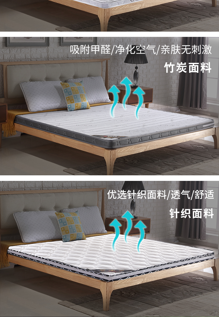 Tatami mat custom-made ở bất kỳ kích thước phần mỏng 3e xơ dừa nệm cao su nền kinh tế mat 1.8X2.0 mét - Nệm đệm ngủ
