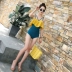 Áo tắm một mảnh nữ hàn quốc gợi cảm hở lưng thon gọn thời trang bikini nhỏ nước hoa mùa xuân nóng bỏng nữ sinh Bộ đồ bơi One Piece