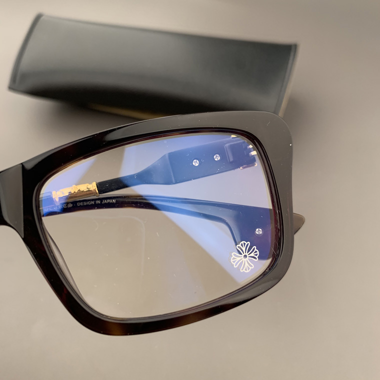 Sword crosin eye frame silver details retro heavy myopia flat light men's and women's plain face personalized glasses frame