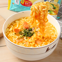 South Korea imported food Aotuji double strong tumbler cheese instant noodles midnight snack noodles Net red ramen noodles