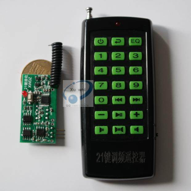 21 Button Electric Coal Remote Control Kit-XWDZ Universal Quality Assurance Wholesale