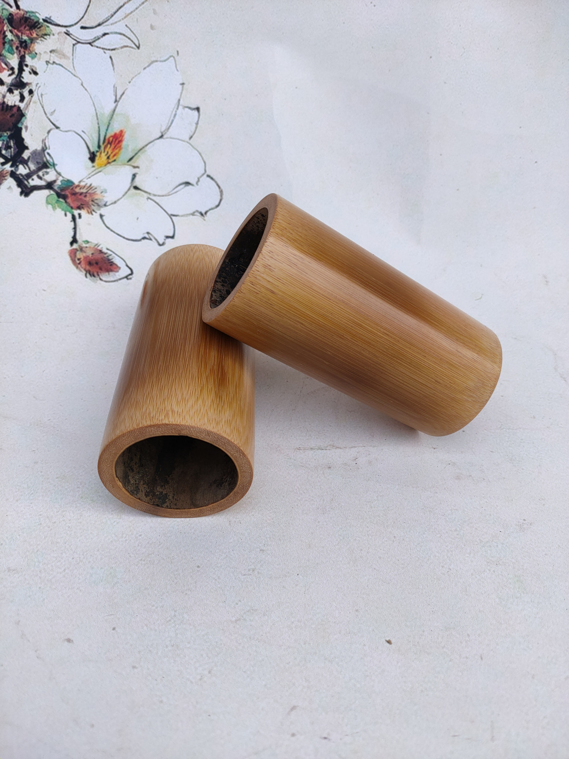 Jinghu musical instrument accessories Fujian bamboo tube Tieli tube Xipi Erhuang can be customized to each door hand-baked