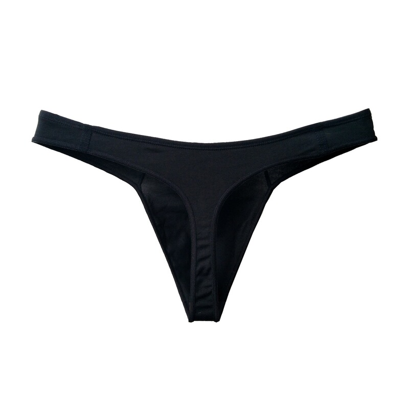 Men's Thong Pure Cotton Underwear Sports Underwear Men's Running Underwear Seamless Sexy T-Pants