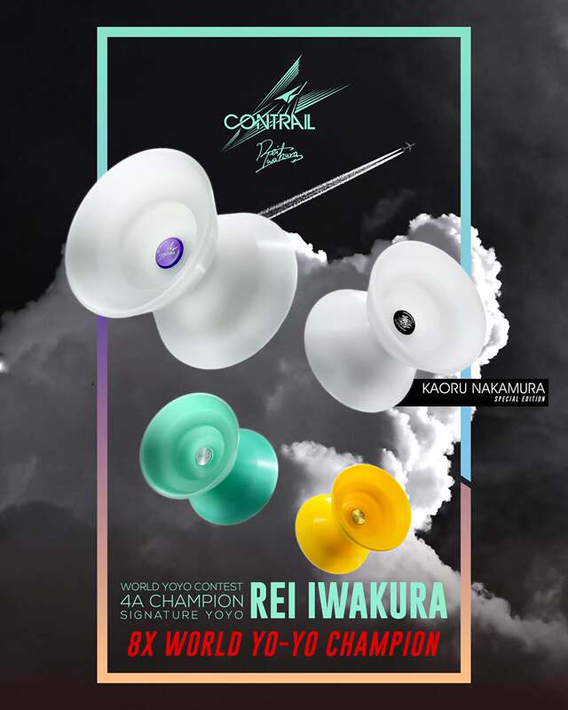 Yo-Yo Hong Kong C3 Flight Trajectory 2025 Contrail Rokawa Rei Signature Yo-Yo 4A Professional Competition